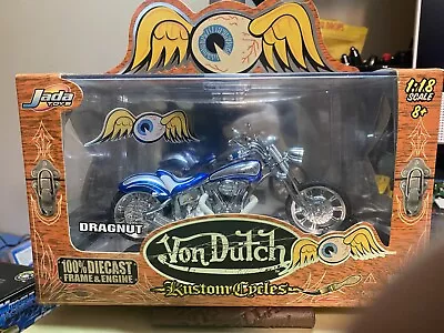 COLLECTIBLE Dragnut Kustom Cycles By Von Dutch Kustum Culture NIB • $18