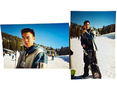 Vintage 1990s Cool Snowboarder (Lot Of 2) Original Photos (Fujicolor) • $9.99