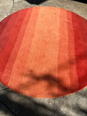 Oriental Wool Rug - New Zealand Round 8' Brand New • $500