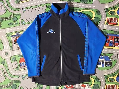 RARE Vintage KAPPA Zip Fleece Jumper Jacket L • $54.95