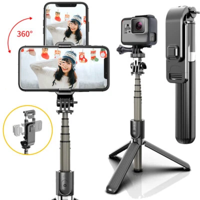 $17.99 • Buy For LG Stylo 6/V60/K92 5G/K40/K51/G8 ThinQ Selfie Stick Tripod Remote Bluetooth