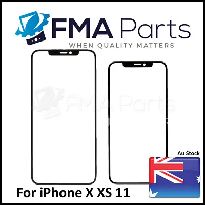 $9.68 • Buy For IPhone 11 X XS Max Pro Front Glass Outer Top Lens Replacement Screen