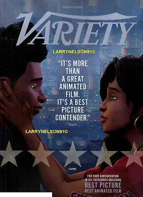 Variety Magazine November 29 2023 Spider-man Miles Morales Sza Miley Cyrus Music • $4