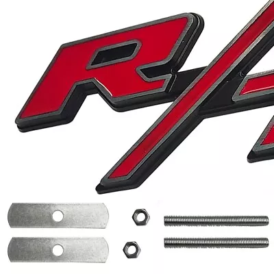 2x For RT Front Grill Emblem R/T Car Truck Badge Red Chrome Nameplate Decoration • $15.99