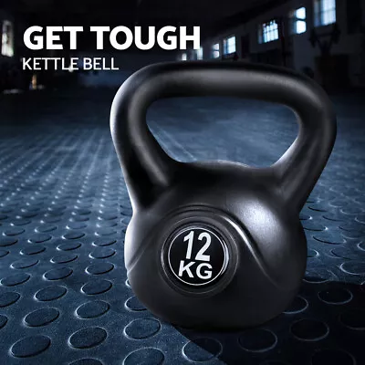 Everfit 12kg Kettlebell Kettlebells Kettle Bell Bells Kit Weight Exercise • $45.95