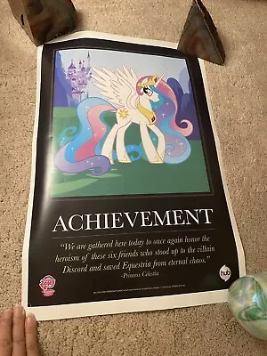 My Little Pony: San Diego Comic Con 2011 Motivational Posters Set Of 8 VERY RARE • $599