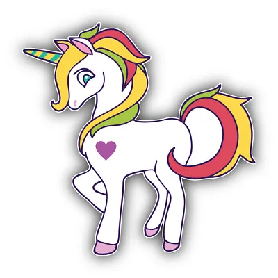 My Little Pony Cartoon Sticker Bumper Decal - ''SIZES'' • £3.56