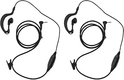 Headset/Earpiece Mic Motorola Talkabout Two Way Radio Walkie Talkie (Pack Of 2) • $12.66