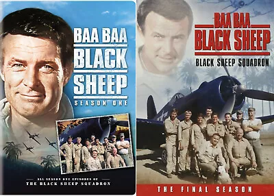 Baa Baa Black Sheep Squadron TV Series Complete Seasons 1-2 NEW DVD BUNDLE SET • $37.98