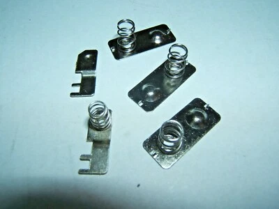£2.70 • Buy 6v Aaa Battery Holder Compartment Handset Terminal Set Spring Solder Pcb Tabs 