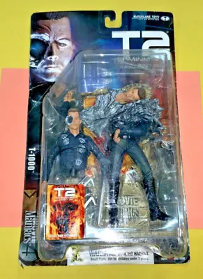 2001 McFarlane Toys Movie Maniacs T2 Terminator 2 Judgment Day T-1000 - NIB • $80