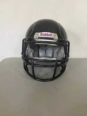 Riddell Revo Speed Football Helmet Black Facemask Youth Medium 2018yr. #218 • $40