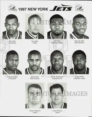 1997 Press Photo New York Jets Football Players - Afa44395 • $12.99