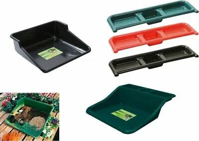 Garden Plastic Potting Plant Tray Tidy Garden Greenhouse Shelf Unit Garland • £10.14