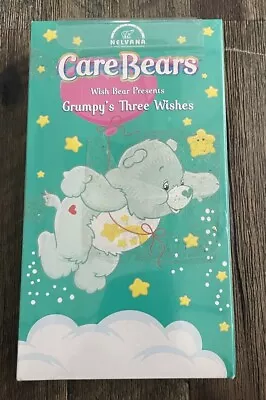 Care Bears: Wish Bear Presents Grumpy’s Three Wishes VHS 2003 23min *NEW* • $11.99