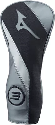 Mizuno Tour Fairway Headcover (Black/Grey) Golf Club Cover NEW • $24.99