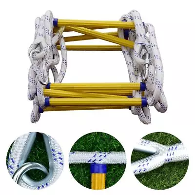 £18.84 • Buy Resin Fire Fighting Rope Ladder Rescue Escape Rope Training Ladder Aerial Work