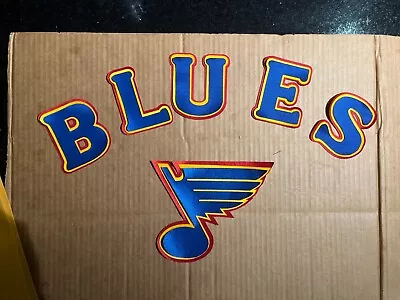 $33.33 • Buy St. Louis Blues Poly Twill Team Logo Jersey Patch UNSEWN For Your Jersey
