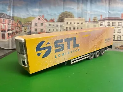 Lion 1:50 Scale STL Logistics WEATHERED Die Cast Model Truck Trailer • £15
