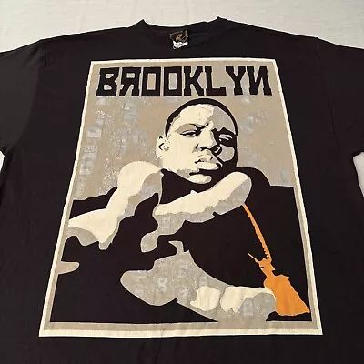 The Notorious B.I.G. Biggie Live From Bedford Brooklyn Mint T Shirt Size 2XL • $34.97