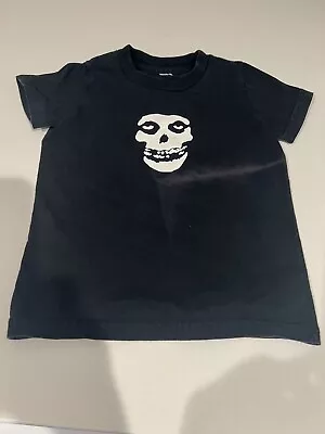 Vintage Misfits Toddler ? T Shirt Black Flaws • $0.99