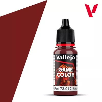 Vallejo Game Color: Scarlet Red - VAL72012 Acrylic Model Paint 17mm Bottle  • £2.65