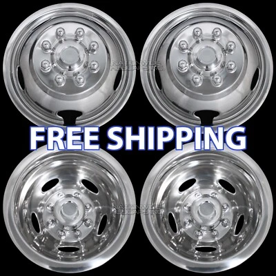 thumbnail image 2 of PIT66 Silver 17” Dually Wheel Simulators For Dodge Ram 3500 (2003-2018) – 4-Pack, Easy Install 2 of 6