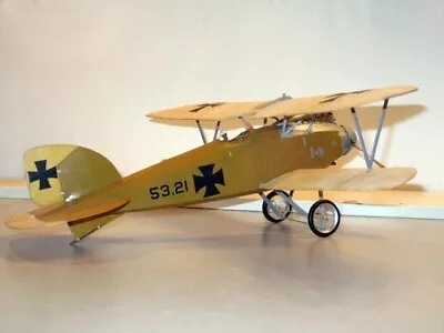 Albatros D.III Rubber Power 18  WS RC Model Airplane Printed Plans & Templates • $20