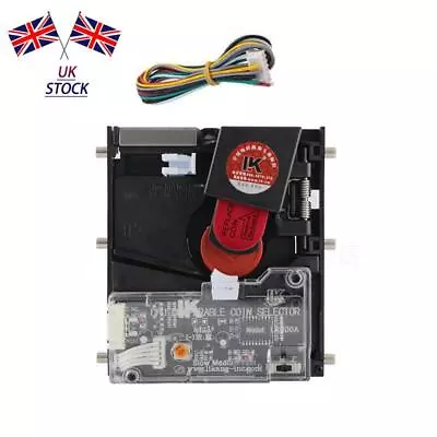 LK-800A+ CPU Comparable Coin Selector Arcade Token Acceptor For Mechanism Vender • £32.86