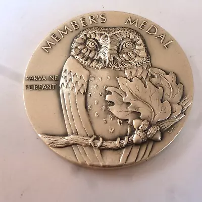 American Numismatic Society 2 1/2  999 Silver Members Medallic Art Large Medal • $450