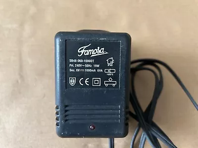 Famosa SB48-060-1000DT 6V Kids Electric Car Power Supply Adapter Battery Charger • £19.99