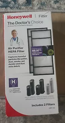 2 New Honeywell Air Purifier Replacement HEPA Filters Allergen Remover HRF-H2 • $25.49