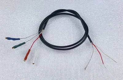 £23.95 • Buy Technics SL-1200MK2 Sl 1200 MK2 Cables Arm Phono Rca Tonearm Shielded