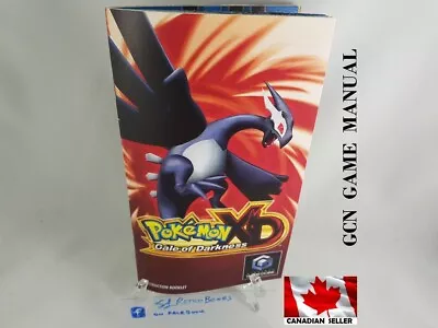 MANUAL POKEMON XD GALE OF DARKNESS - Nintendo Gamecube 'Replacement' Instruction • $16