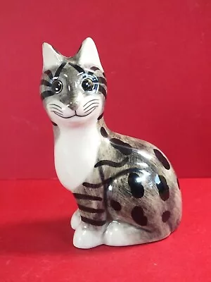 Quail Pottery Ceramic Cat -  Dave  - 4  High • £14.95