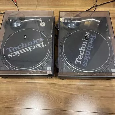 Technics SL1200MK3 2 Turntable Pair Dj Black Direct Player W/dust Cover • $1558.58