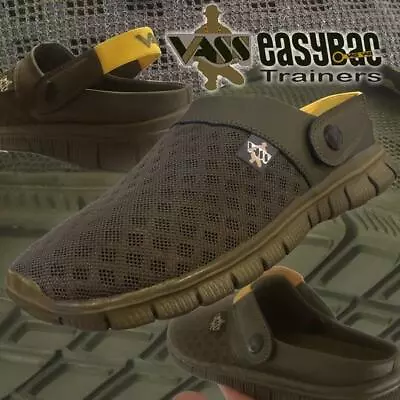 Vass 'easy Bac' Trainers - Fishing / Bivvy Slip On Shoes • £33.95