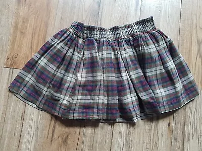 Sould Cal Tartan Skirt - Layered- Size 10 • £13.50