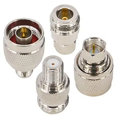 N To F Coax Adapter Kit N Male Plug To F Female Male Jack N Female To F Male ... • $23.34