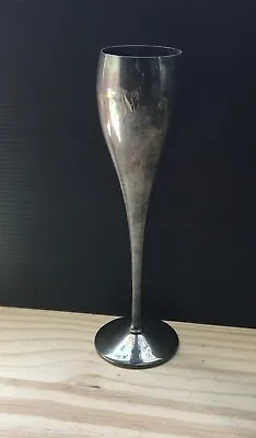 Vintage 9 T 1962 Kirk Stieff Silverplate Wine Glass Monogrammed  N  &  9-2-62  • $12.99