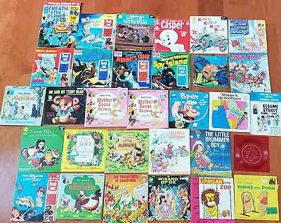 Vintage Vinyl Children's 45 RPM Records 1970s & 1960s From Personal Collection • $9