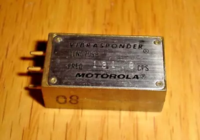 Motorola TLN6709B Vibrasponder FREQ 131.8 CPS • $9.99