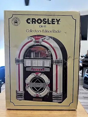 Vintage CROSLEY JukeBox CR11 Collectors Edition Radio & Tape Player Limited • $85