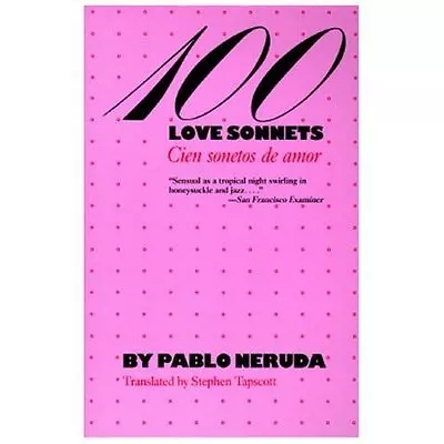 100 Love Sonnets By Neruda Pablo • $5.05