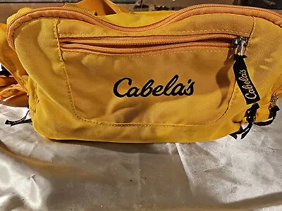 CABELA'S CATCH ALL GEAR TOUT BAG With Lot Of Misc New And Used Fishing Tackle • $19
