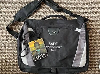 Sade Tour Promo 2011 Extremely Rare 16   Laptop Messenger Bag With Lanyard. • $69.99