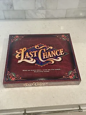 $43 • Buy LAST CHANCE Dice Board Game Milton Bradley NEW SEALED  1995 Vintage Game