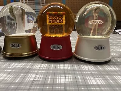 2014-2021 Original Musical Water Snow Globe 6  Holiday (2018 Not Included) • $70