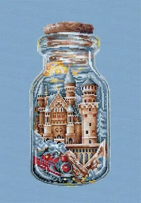 Andriana Make Your Own Hands Cross Stitch Kit T-48 Train To A Fairytale • $24