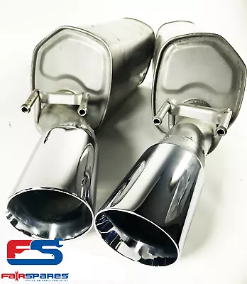 NOS VZ CV8 CV8-Z Holden Monaro RH & LH Exhaust Mufflers & Chrome Tail Pipe Tips • $1295